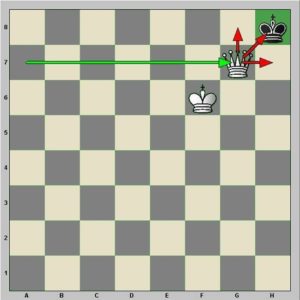 Diagramme : la dame